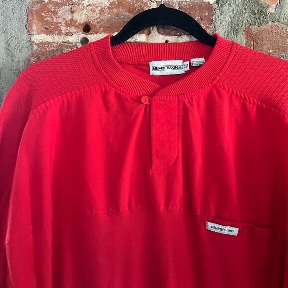 VTG Member's Only Men's Red Shirt XLT 20x28 - Picture 1 of 4